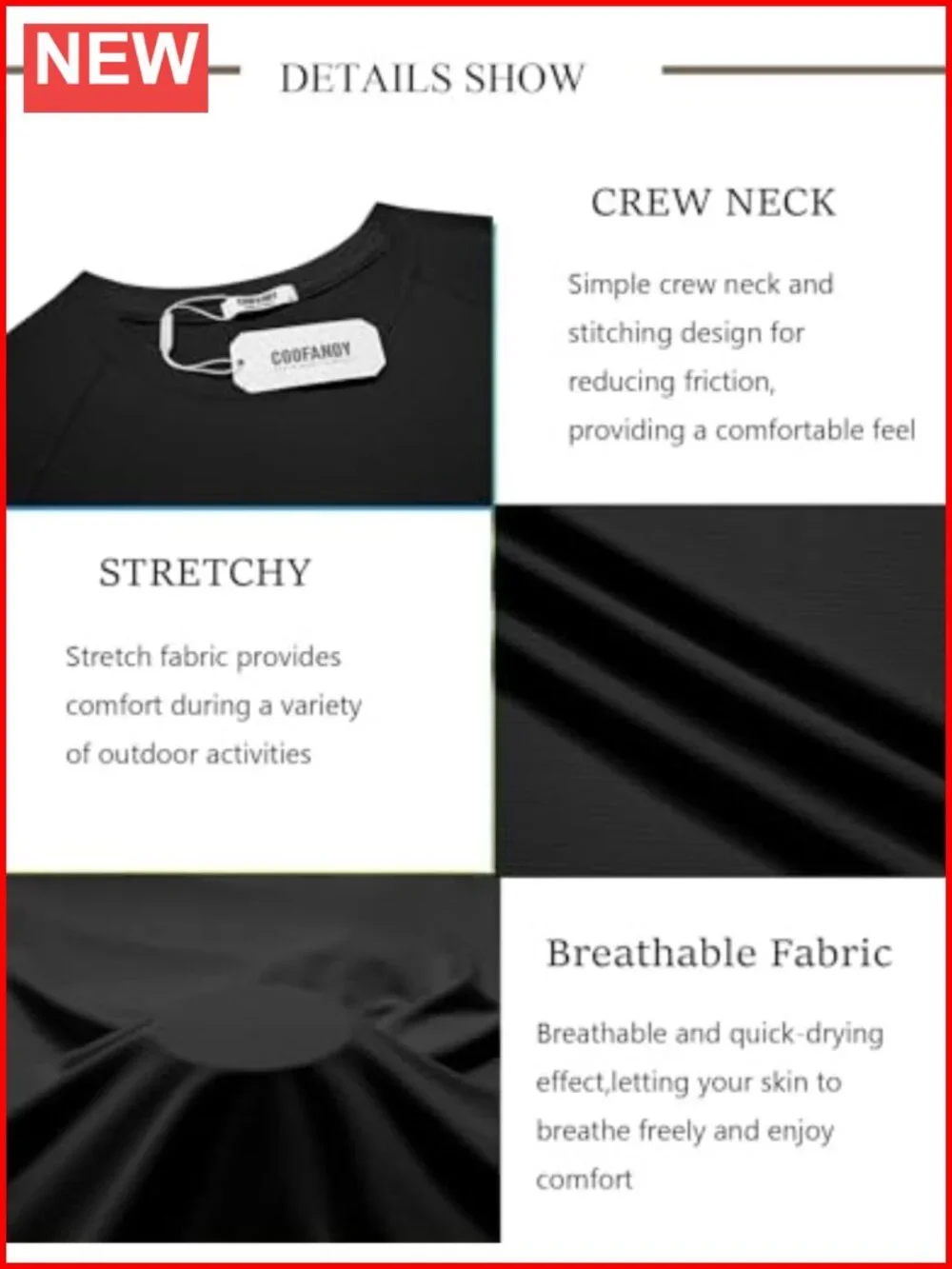 Men's UPF 50+ Rash Guard Swim Shirt Quick Dry UV Protection Tee for Surfing